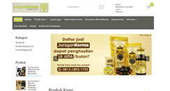 Desktop Screenshot of juragankorma.com